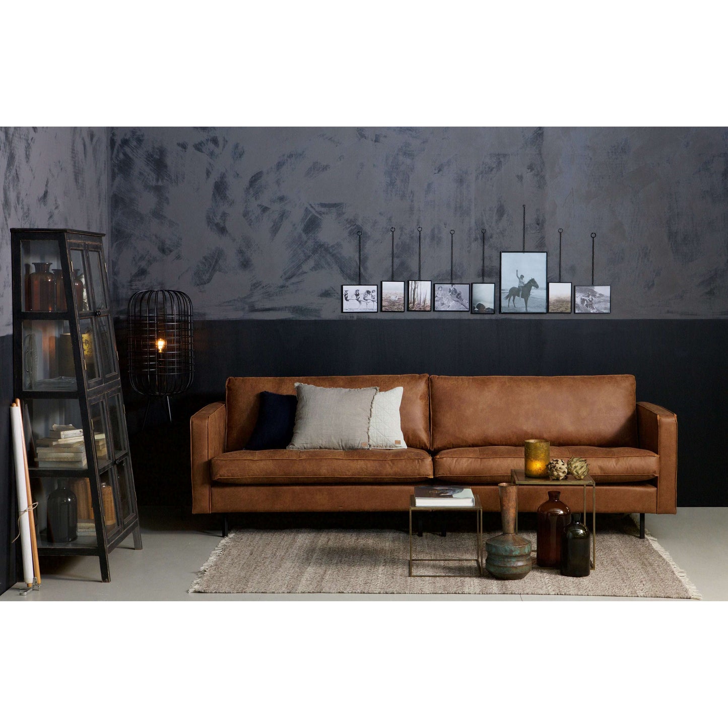 BePureHome Rodeo classic bank 3-zits bruin