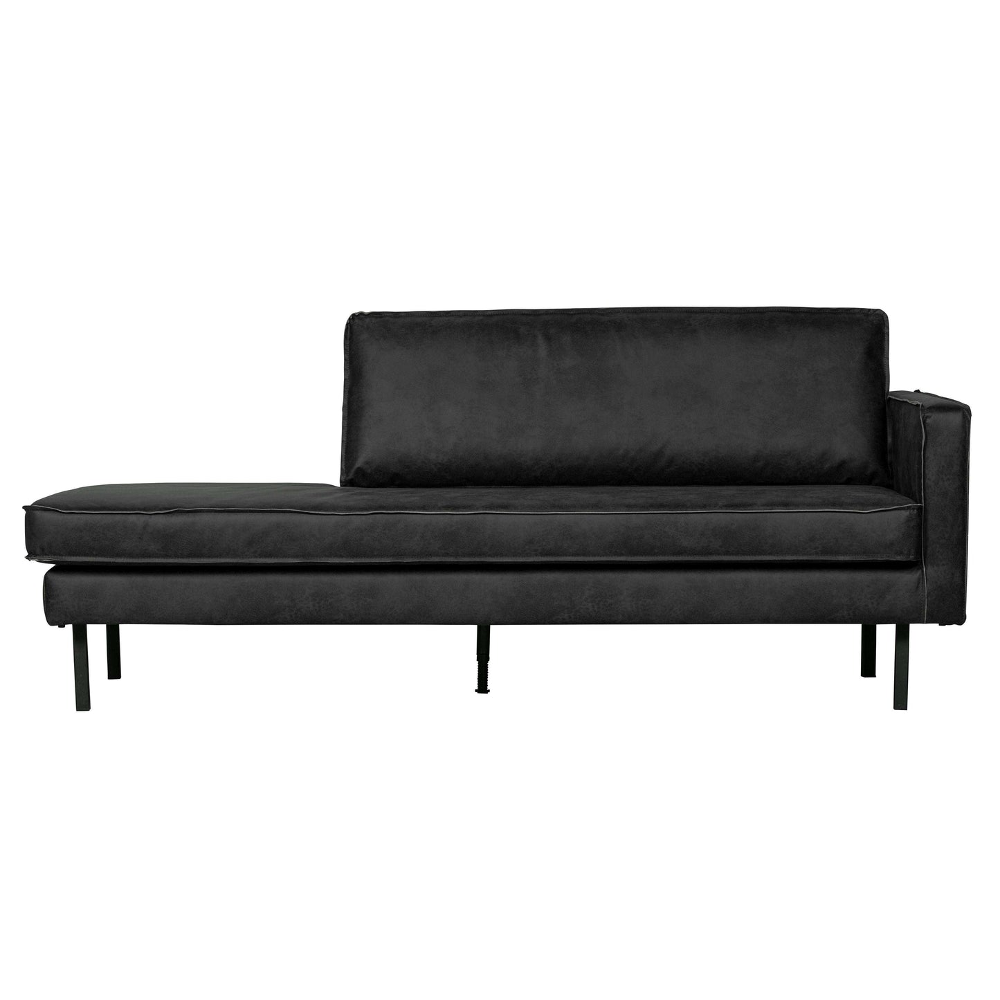 BePureHome Rodeo daybed rechts zwart