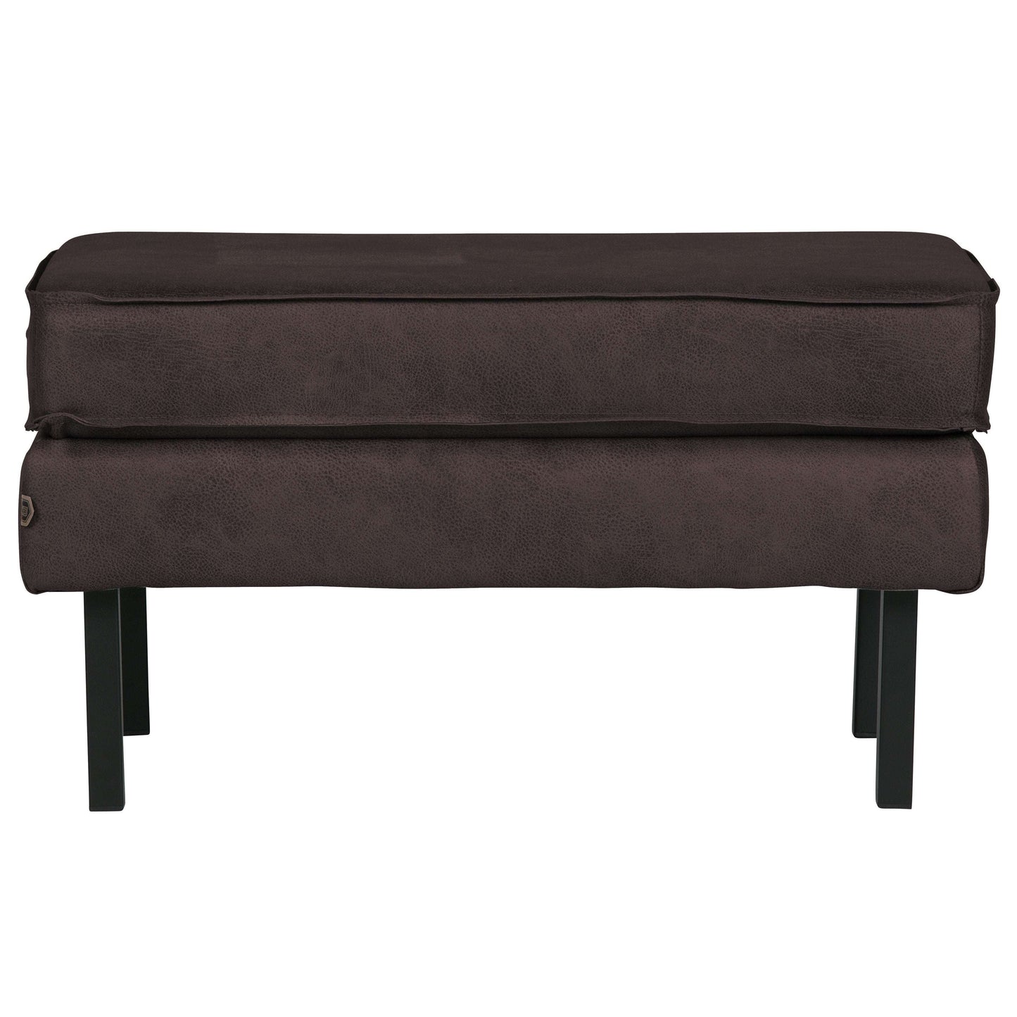 BePureHome Rodeo hocker op poten zwart