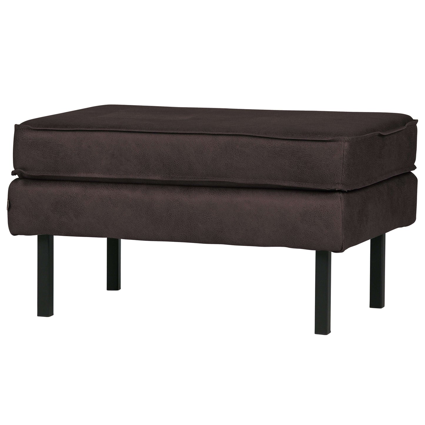 BePureHome Rodeo hocker op poten zwart