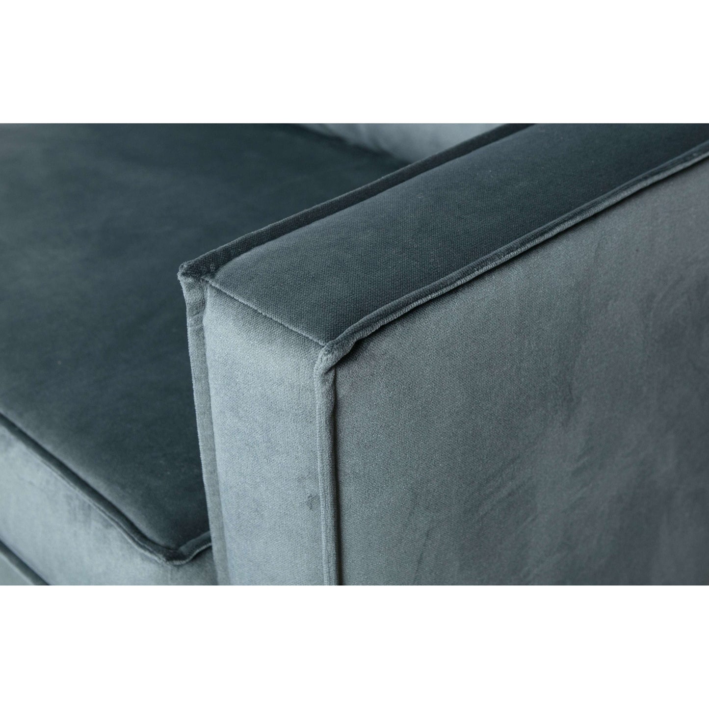 BePureHome Rodeo hoekbank links blauw