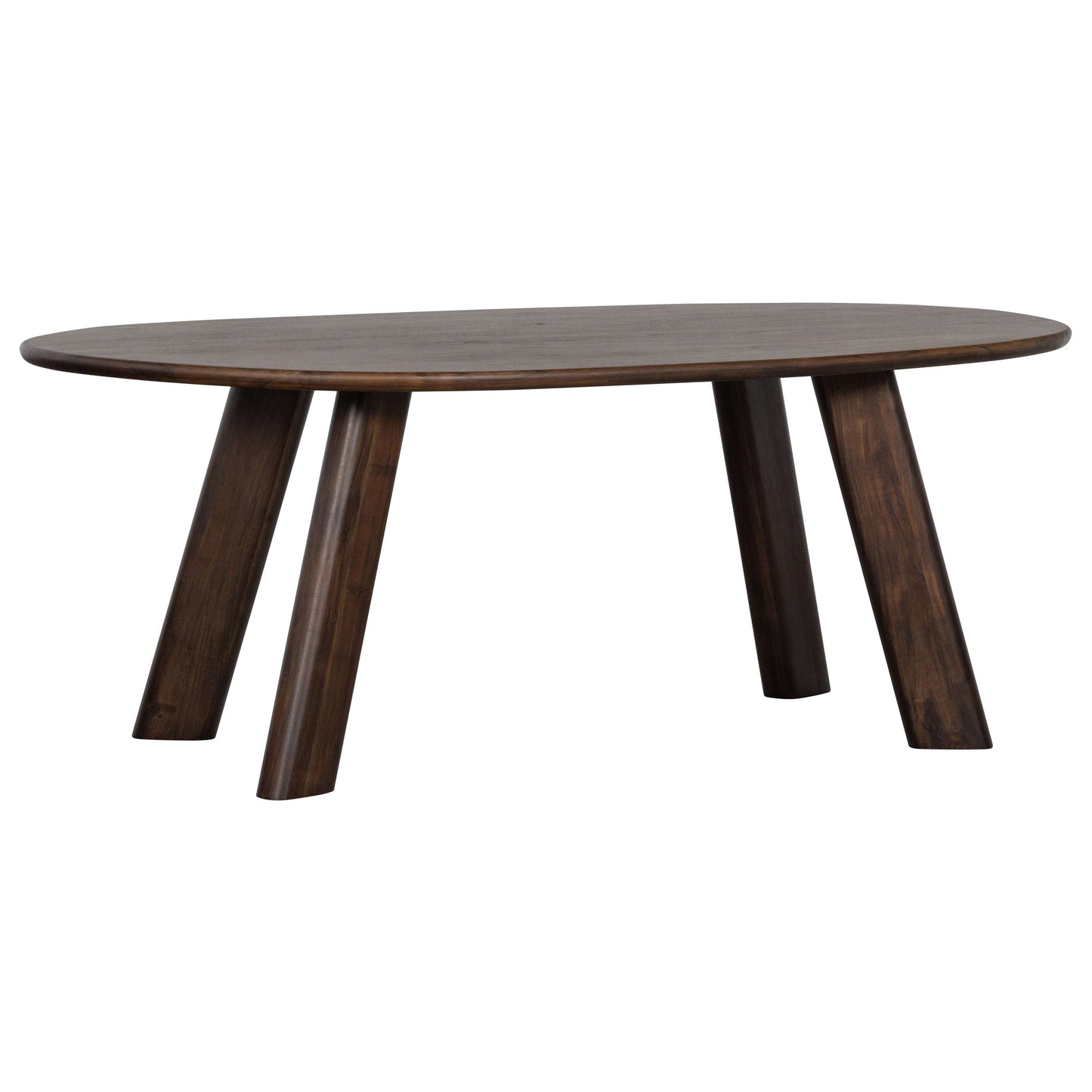 BePureHome Roundly eettafel walnut