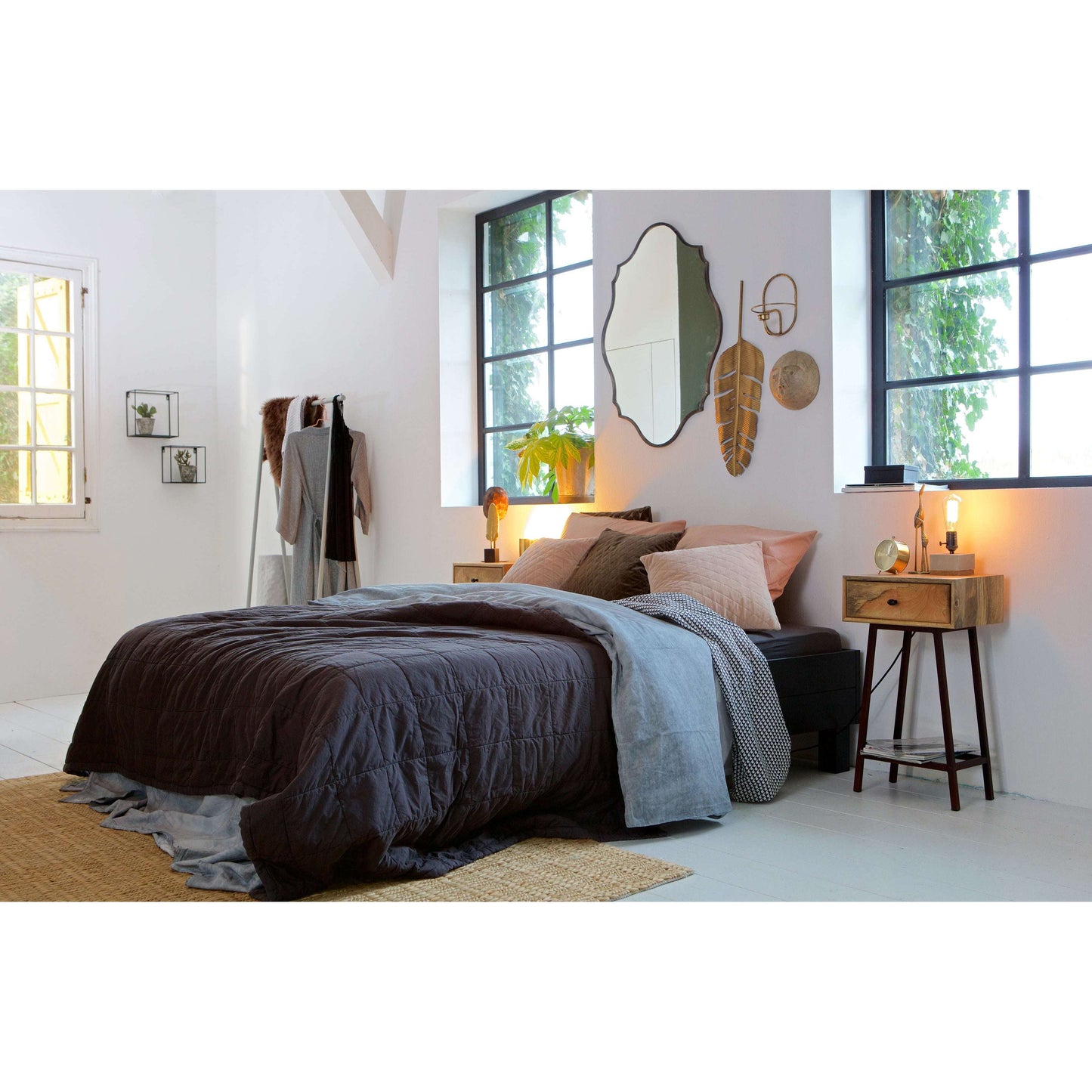 BePureHome Skybox sidetable naturel