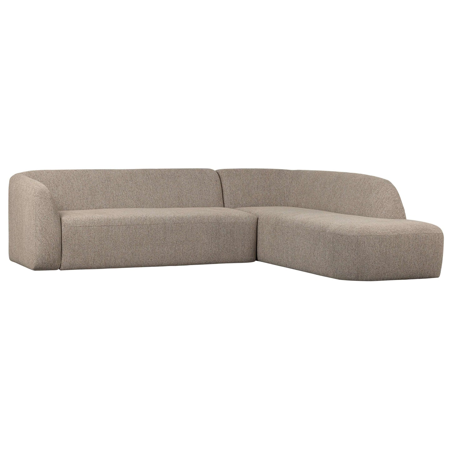 BePureHome Sloping hoekbank rechts natural melange