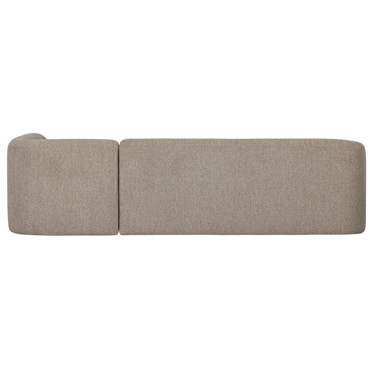 BePureHome Sloping hoekbank rechts natural melange