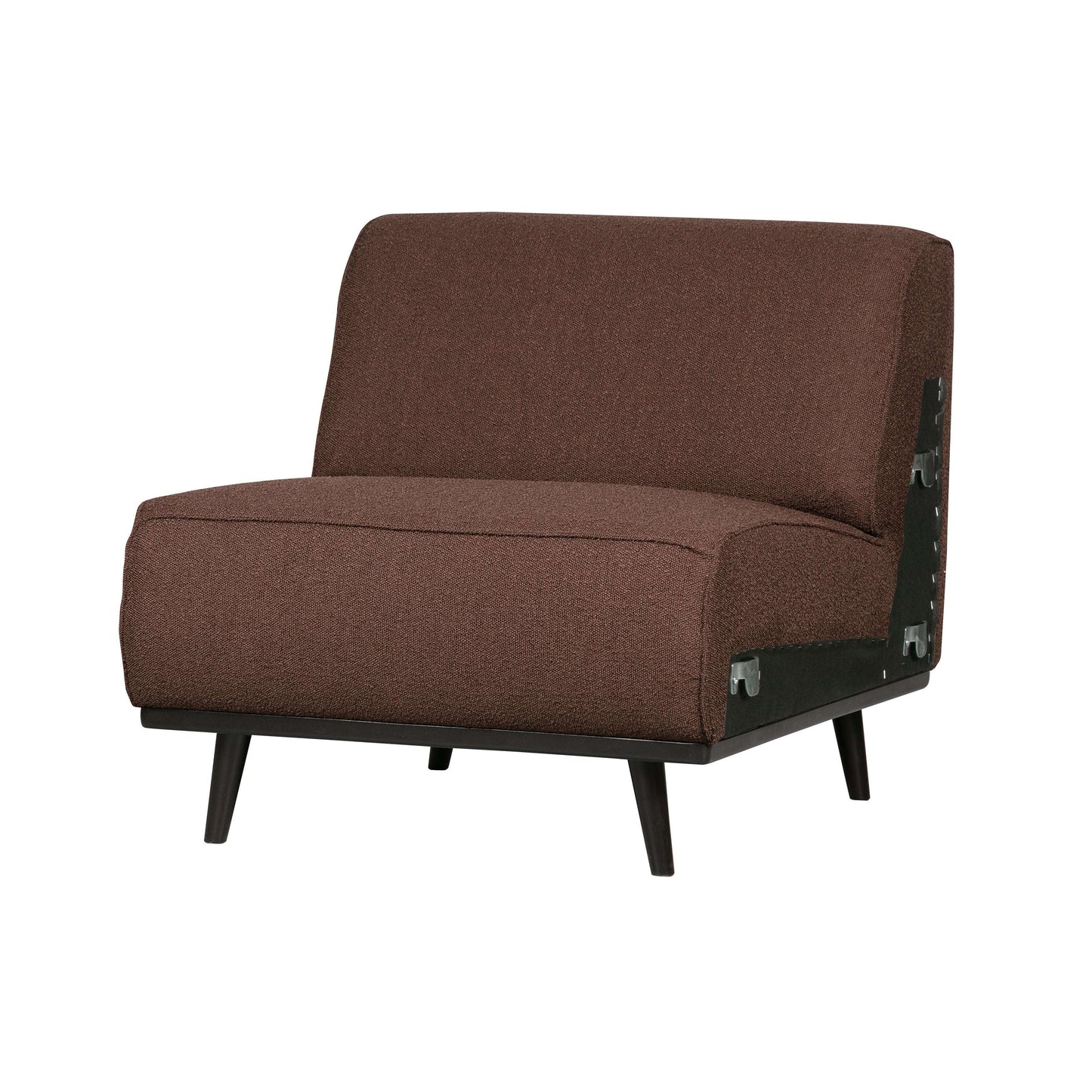 BePureHome Statement 1-zits element boucle bruin