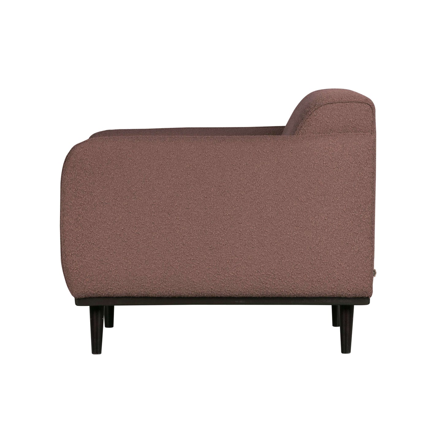 BePureHome Statement fauteuil met arm boucle bruin