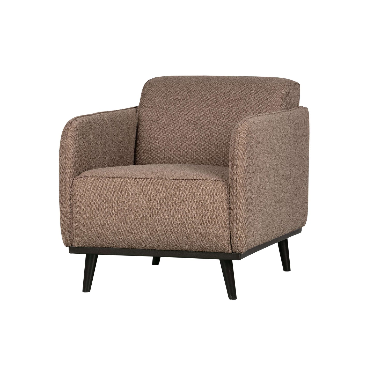 BePureHome Statement fauteuil met arm boucle taupe