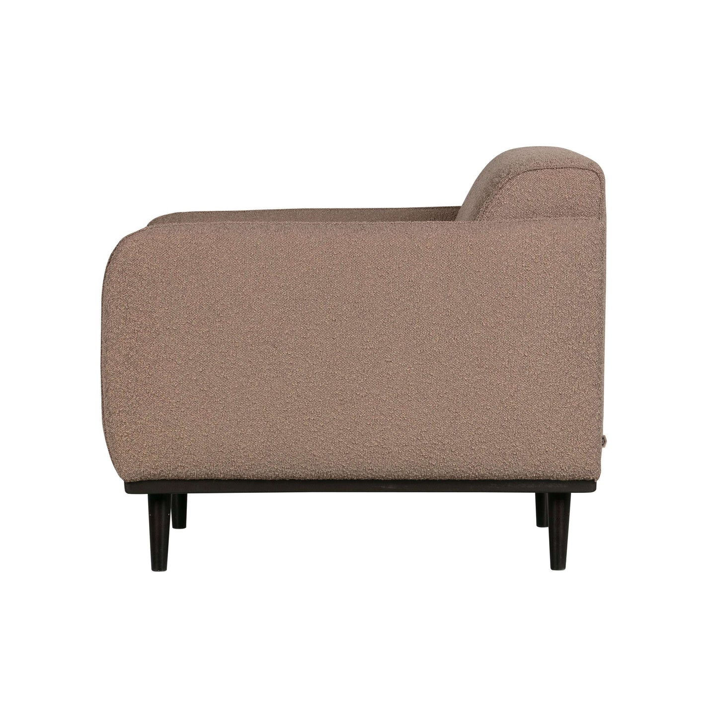 BePureHome Statement fauteuil met arm boucle taupe