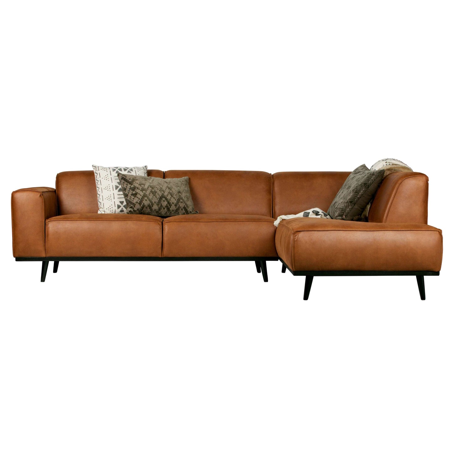 BePureHome Statement hoekbank rechts bruin