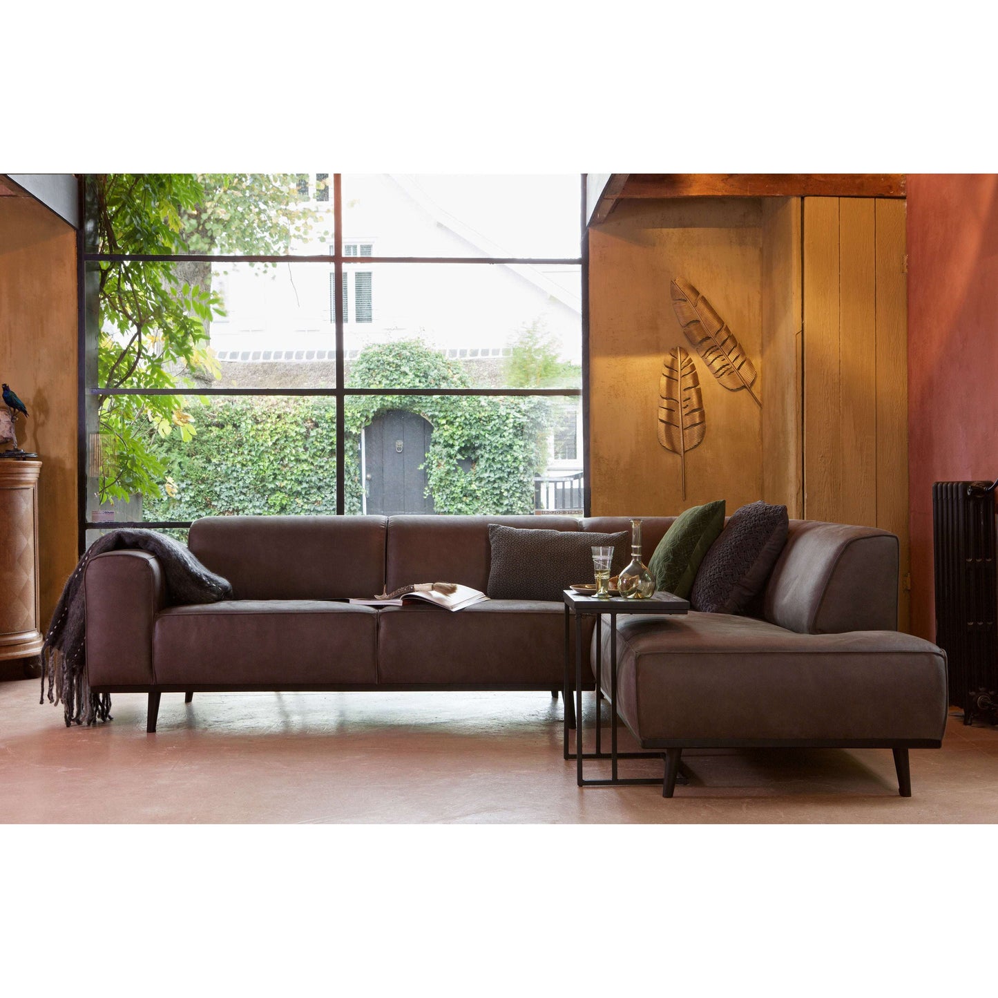 BePureHome Statement hoekbank rechts grijs