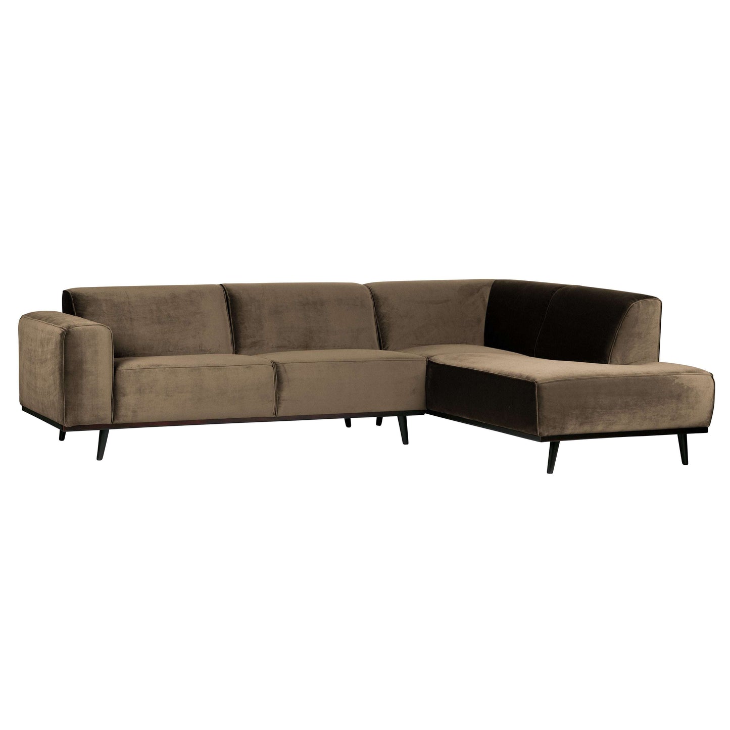 BePureHome Statement hoekbank rechts taupe