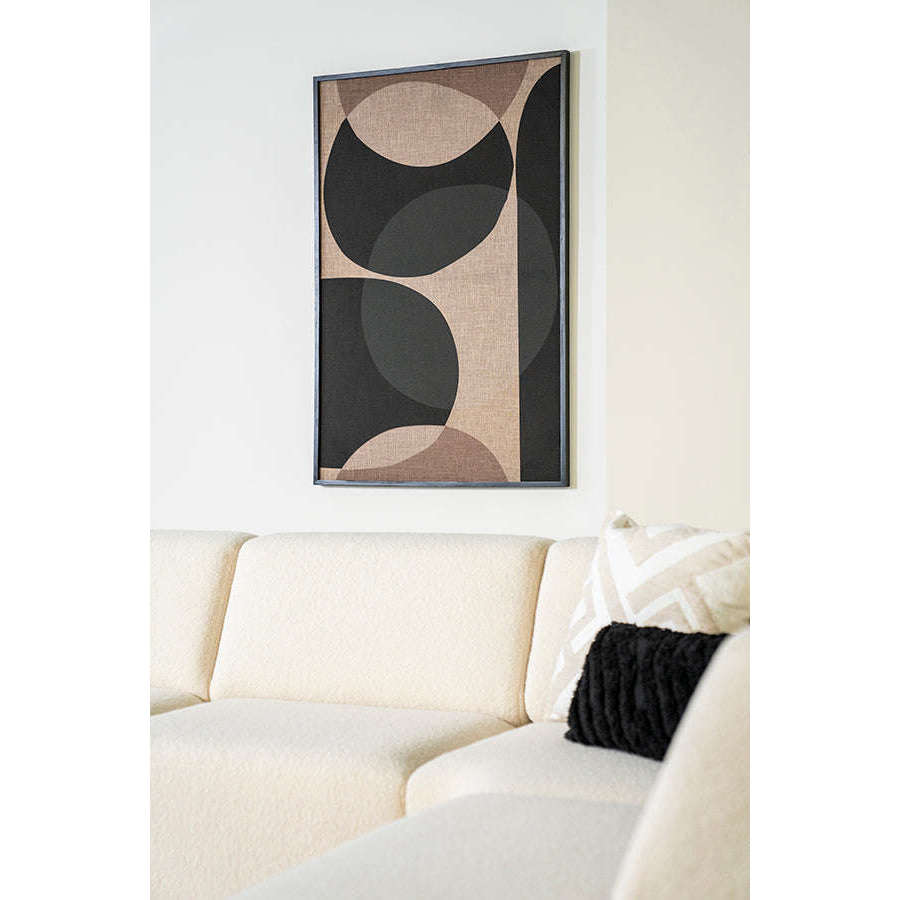 By-Boo Ato small muurdeco zwart