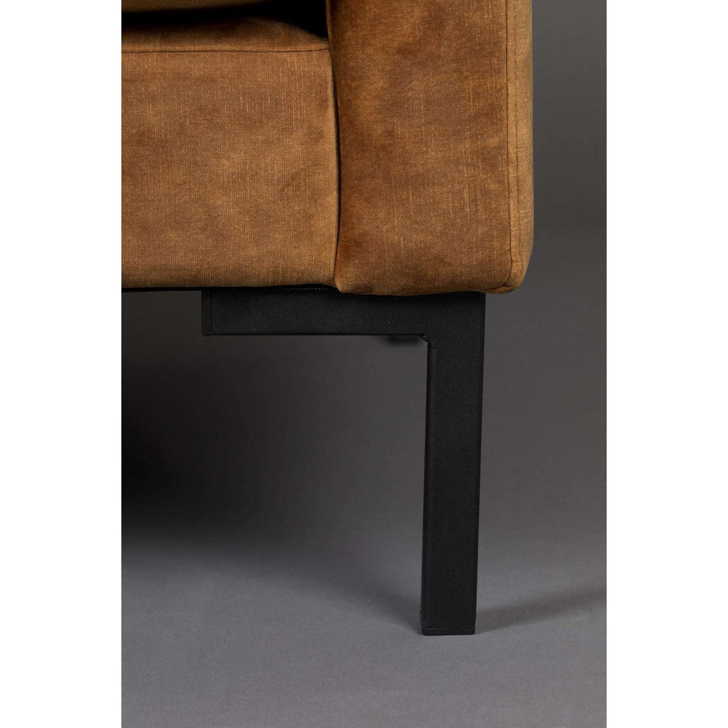 Dutchbone bank houda 1-zits caramel 87 x 83 x 85 cm