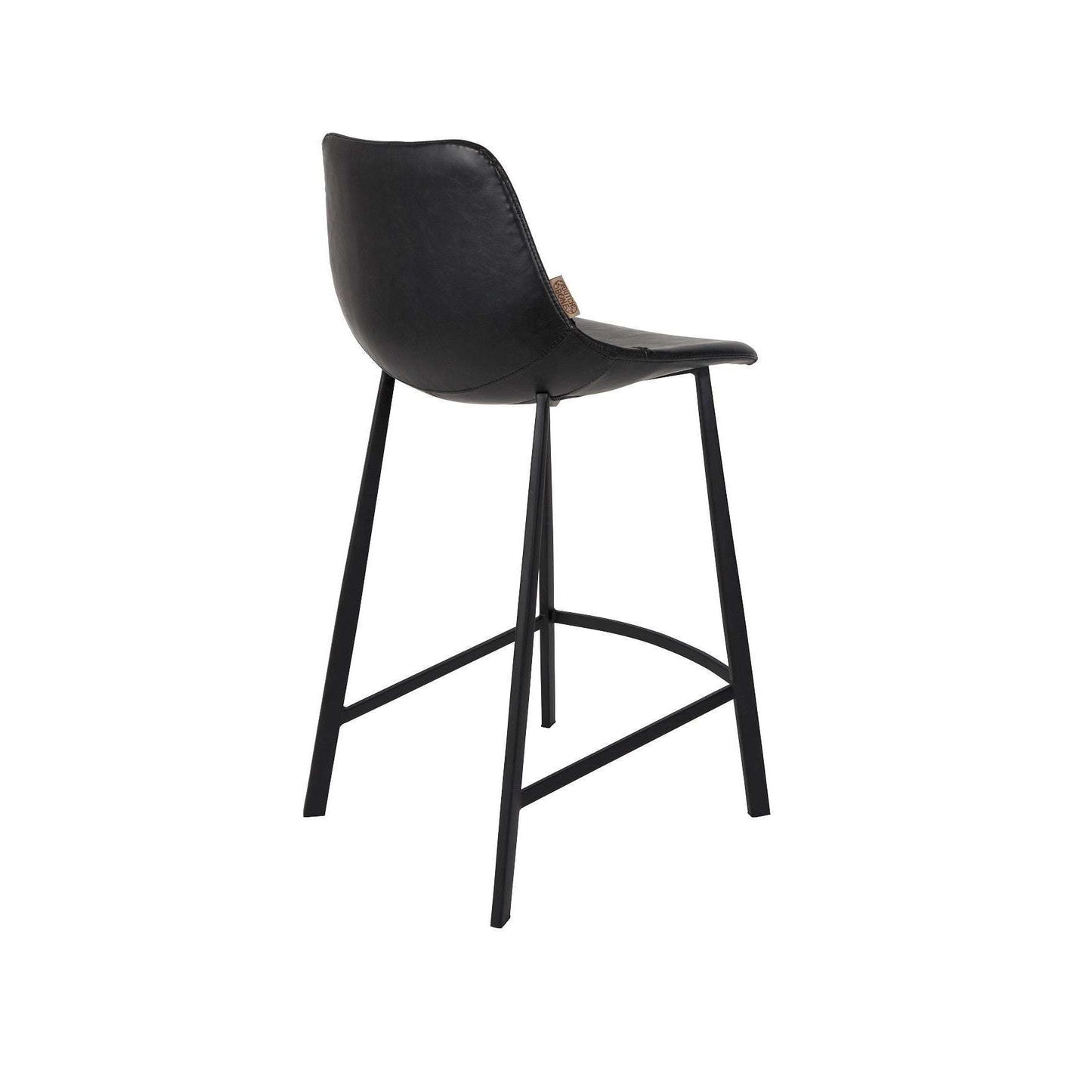Dutchbone barstoel franky zwart 52 x 45 x 91 cm