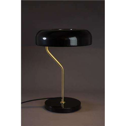 Dutchbone bureaulamp eclipse zwart Ø30 x 42 cm