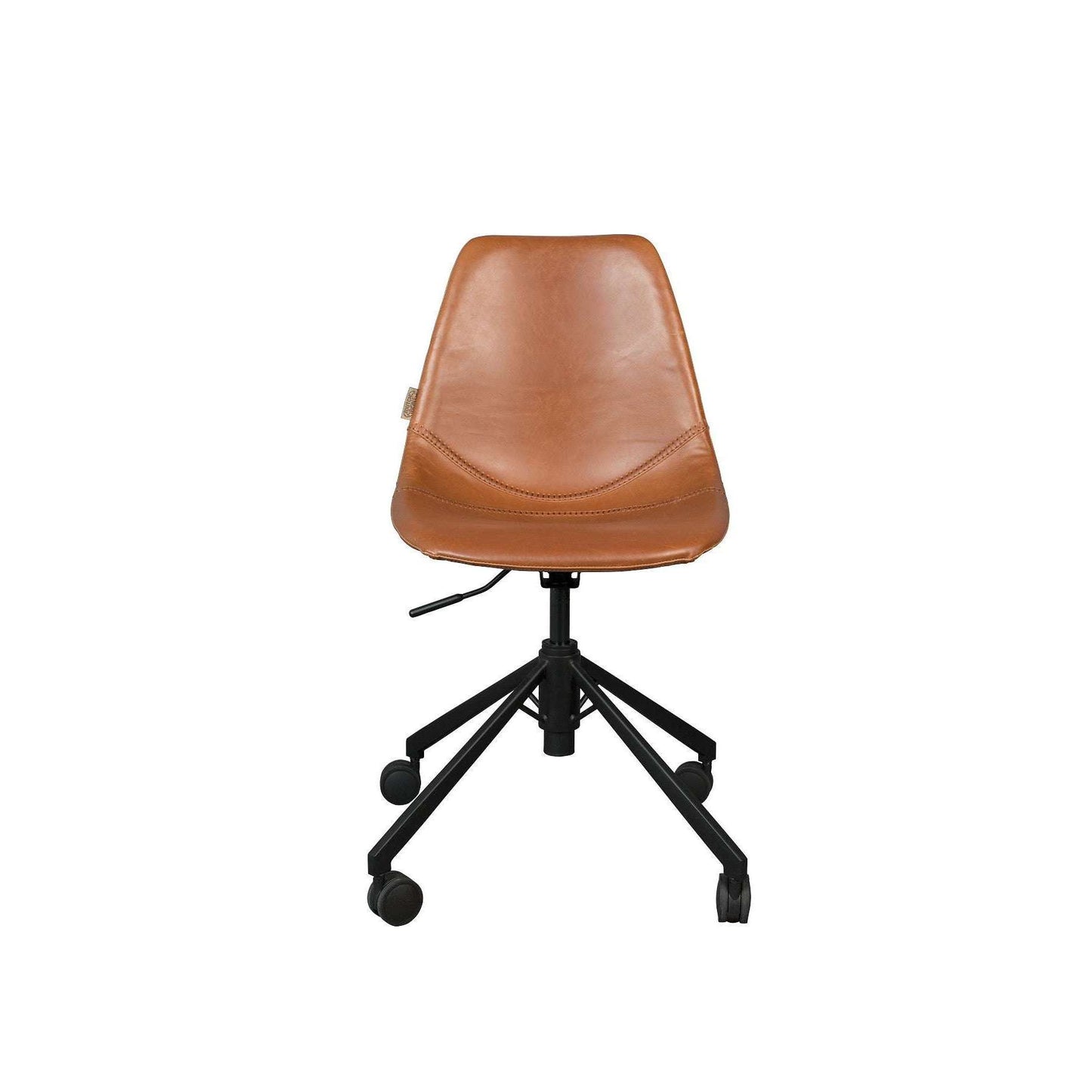 Dutchbone bureaustoel franky bruin 67,5 x 67,5 x 82 / 88,50 cm
