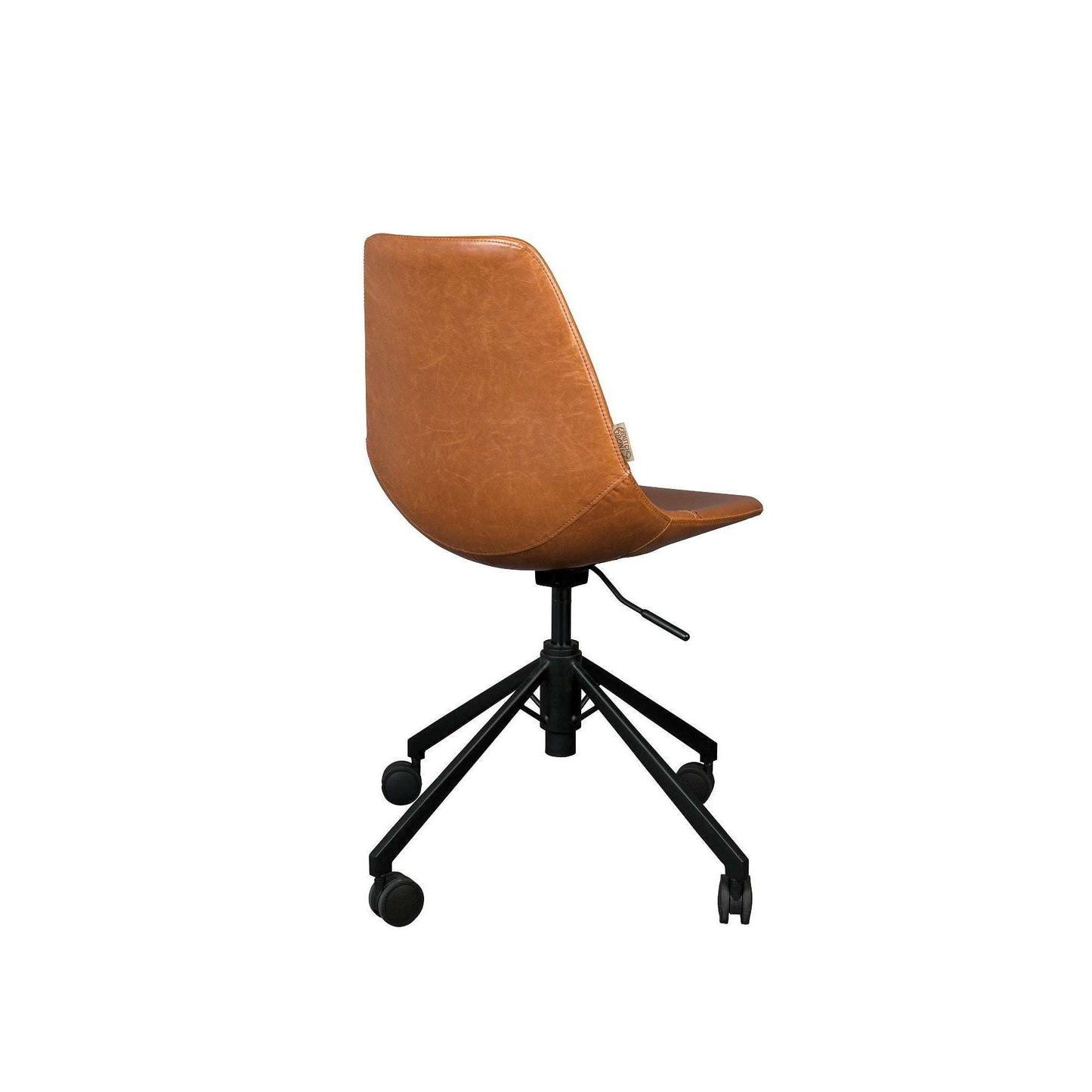 Dutchbone bureaustoel franky bruin 67,5 x 67,5 x 82 / 88,50 cm