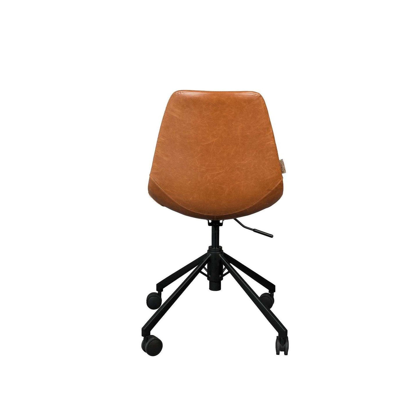 Dutchbone bureaustoel franky bruin 67,5 x 67,5 x 82 / 88,50 cm