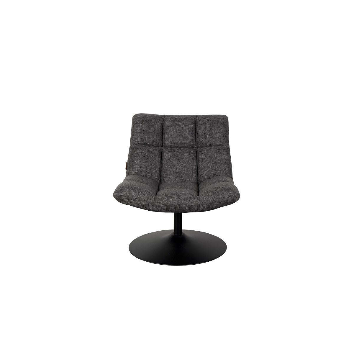 Dutchbone fauteuil bar donker grijs 81 x 66 x 78 cm
