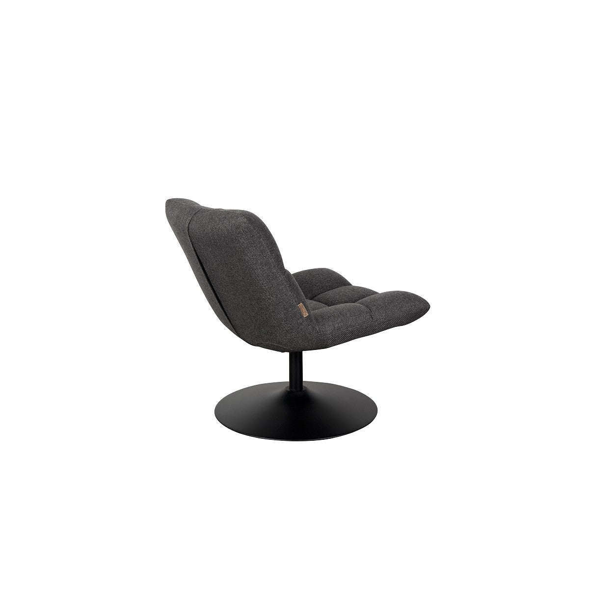 Dutchbone fauteuil bar donker grijs 81 x 66 x 78 cm
