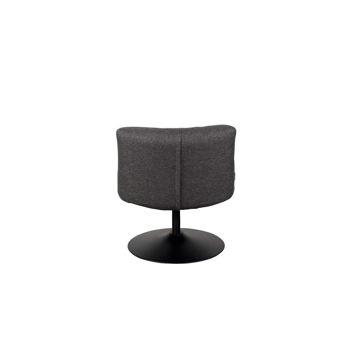 Dutchbone fauteuil bar donker grijs 81 x 66 x 78 cm