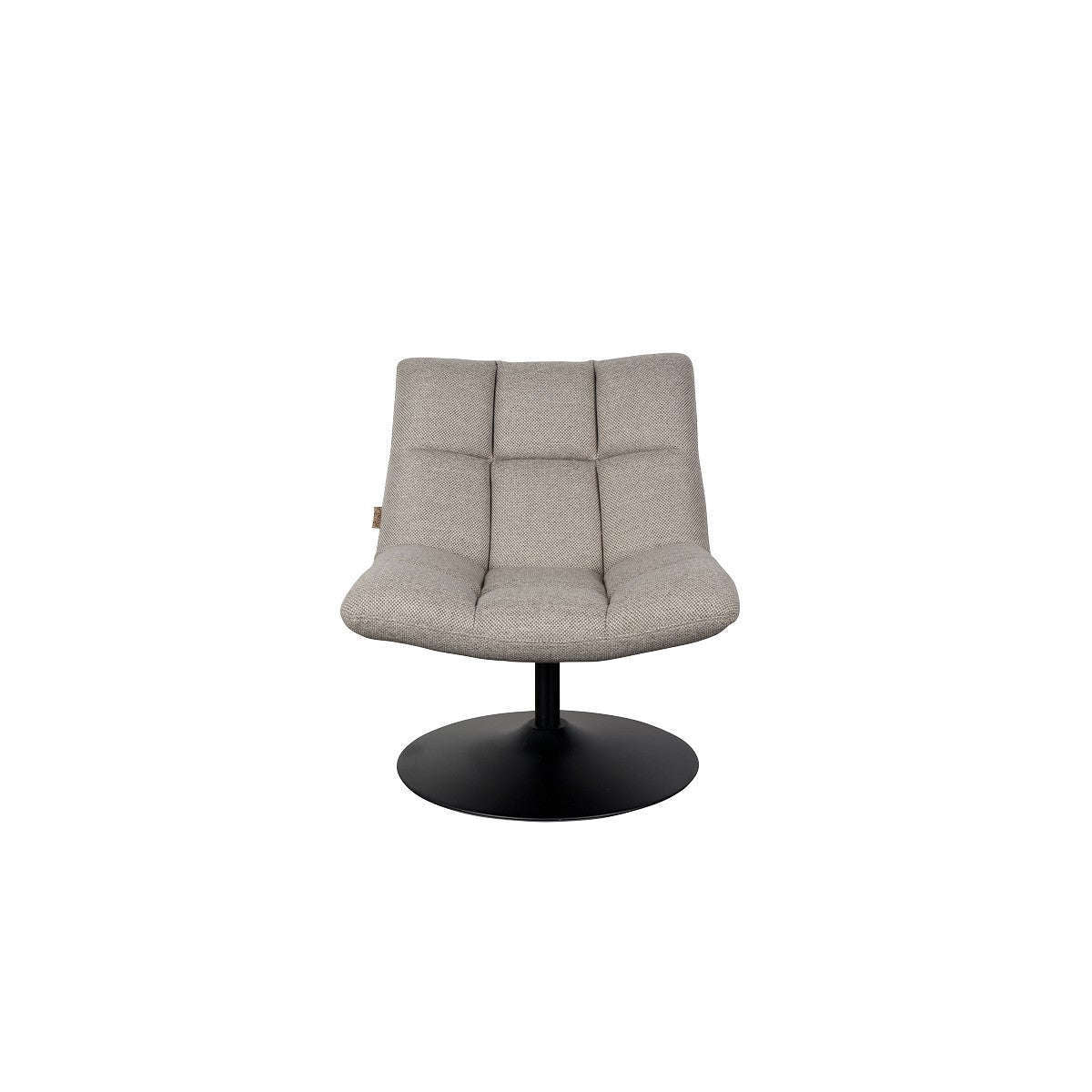Dutchbone fauteuil bar licht grijs 81 x 66 x 78 cm