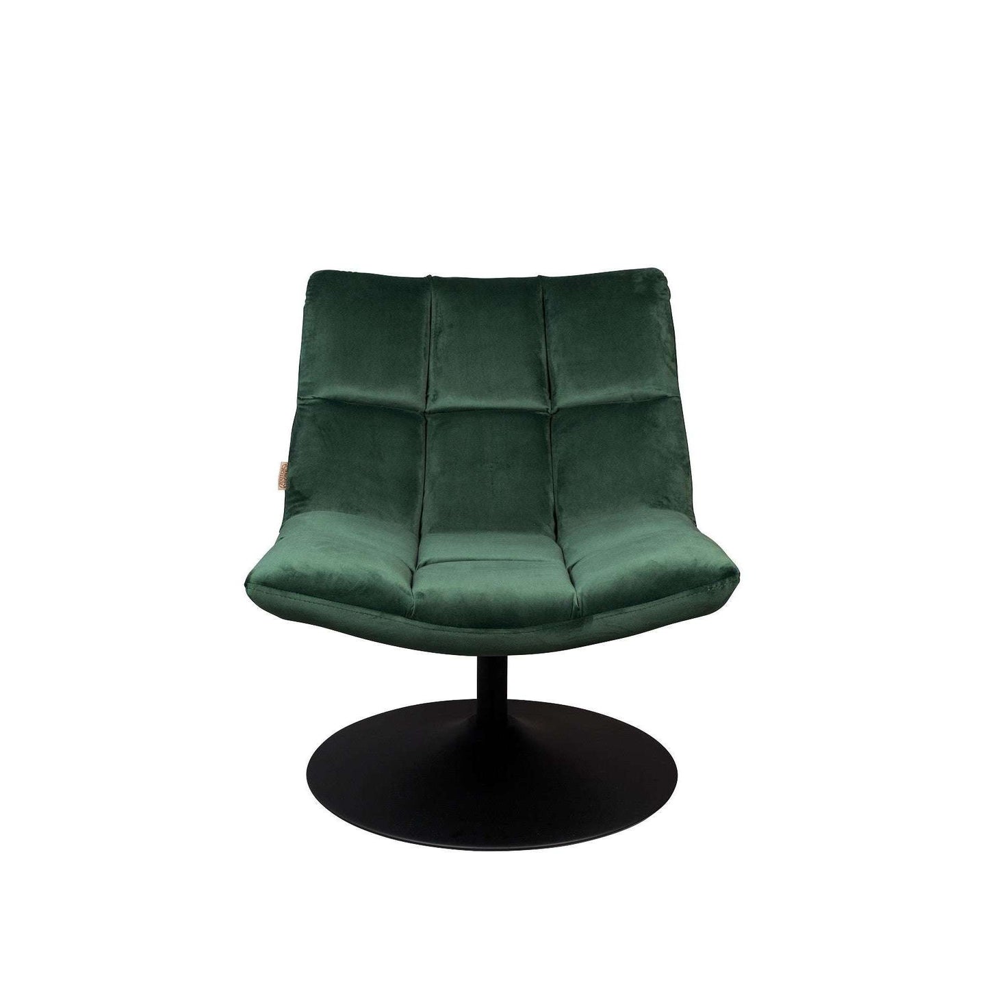 Dutchbone fauteuil bar velvet groen 81 x 66 x 78 cm