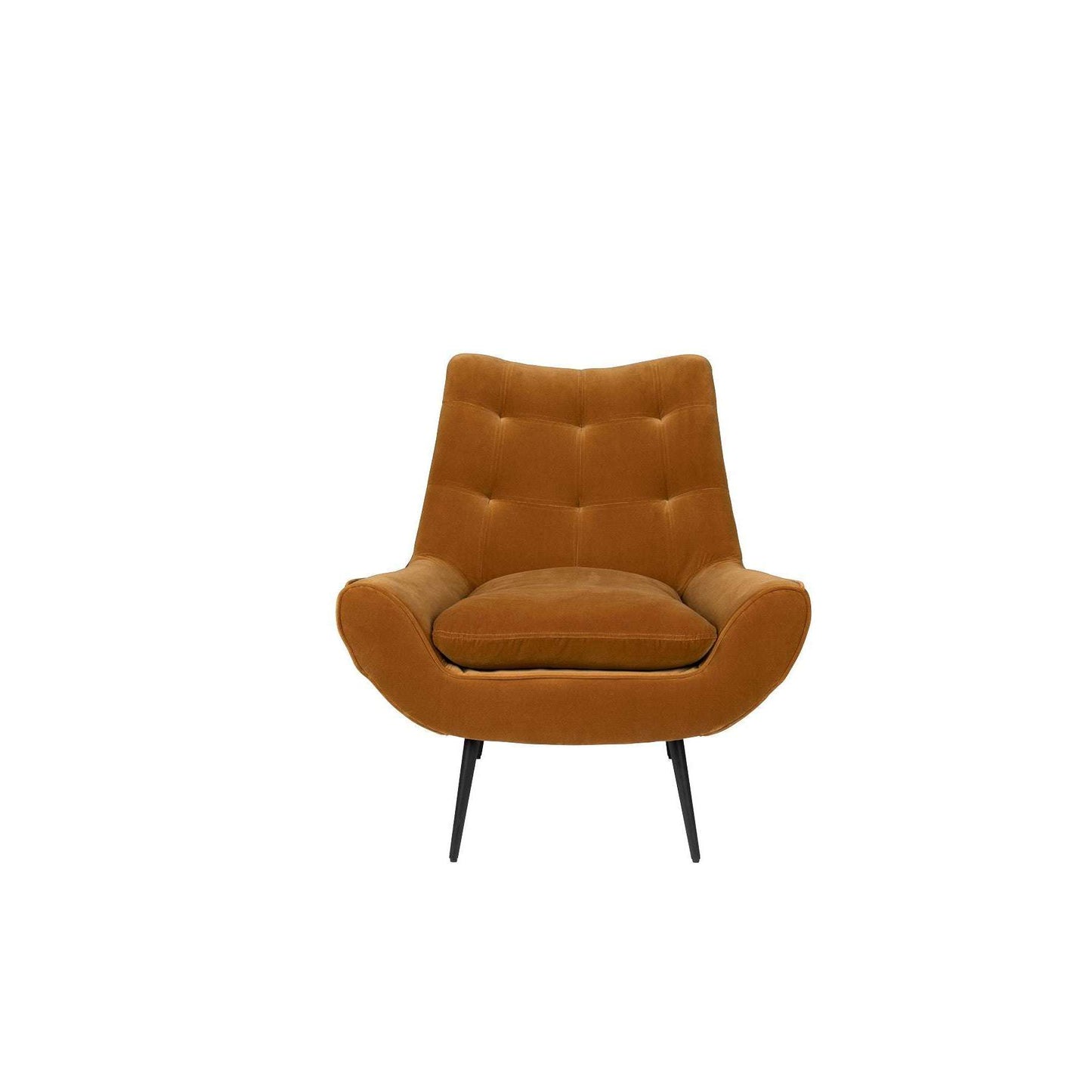 Dutchbone fauteuil glodis whiskey 79,5 x 80 x 83,5 cm