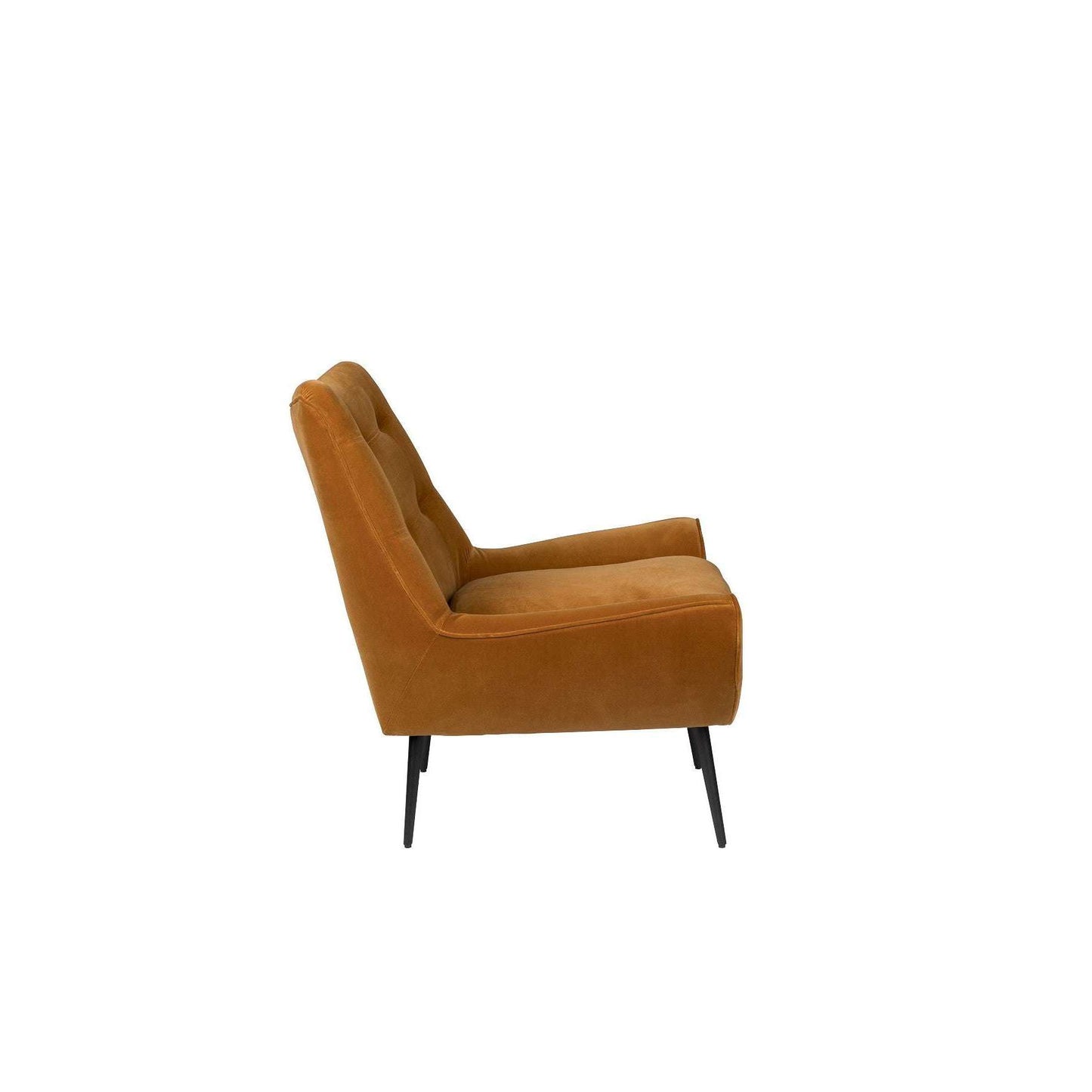 Dutchbone fauteuil glodis whiskey 79,5 x 80 x 83,5 cm