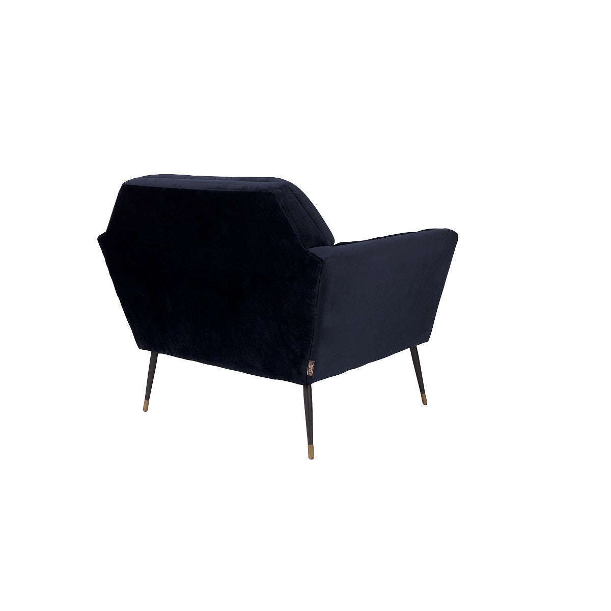 Dutchbone fauteuil kate diep blauw 79 x 95 x 80 cm
