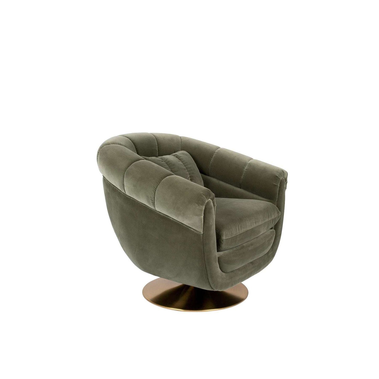 Dutchbone fauteuil member olijf 88 x 82 x 79 cm