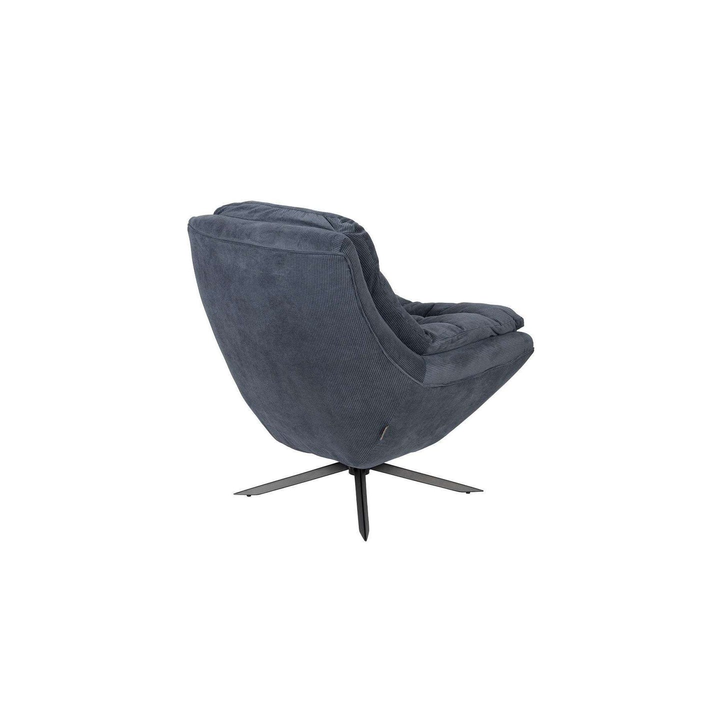 Dutchbone fauteuil Vinde blauw