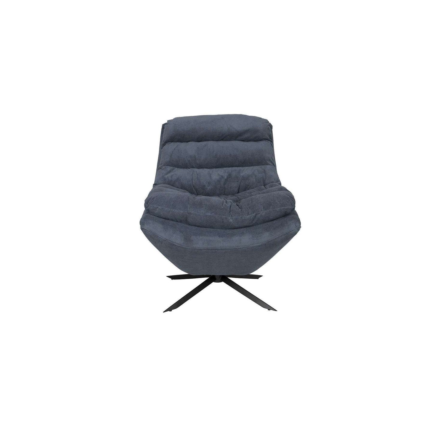 Dutchbone fauteuil Vinde blauw