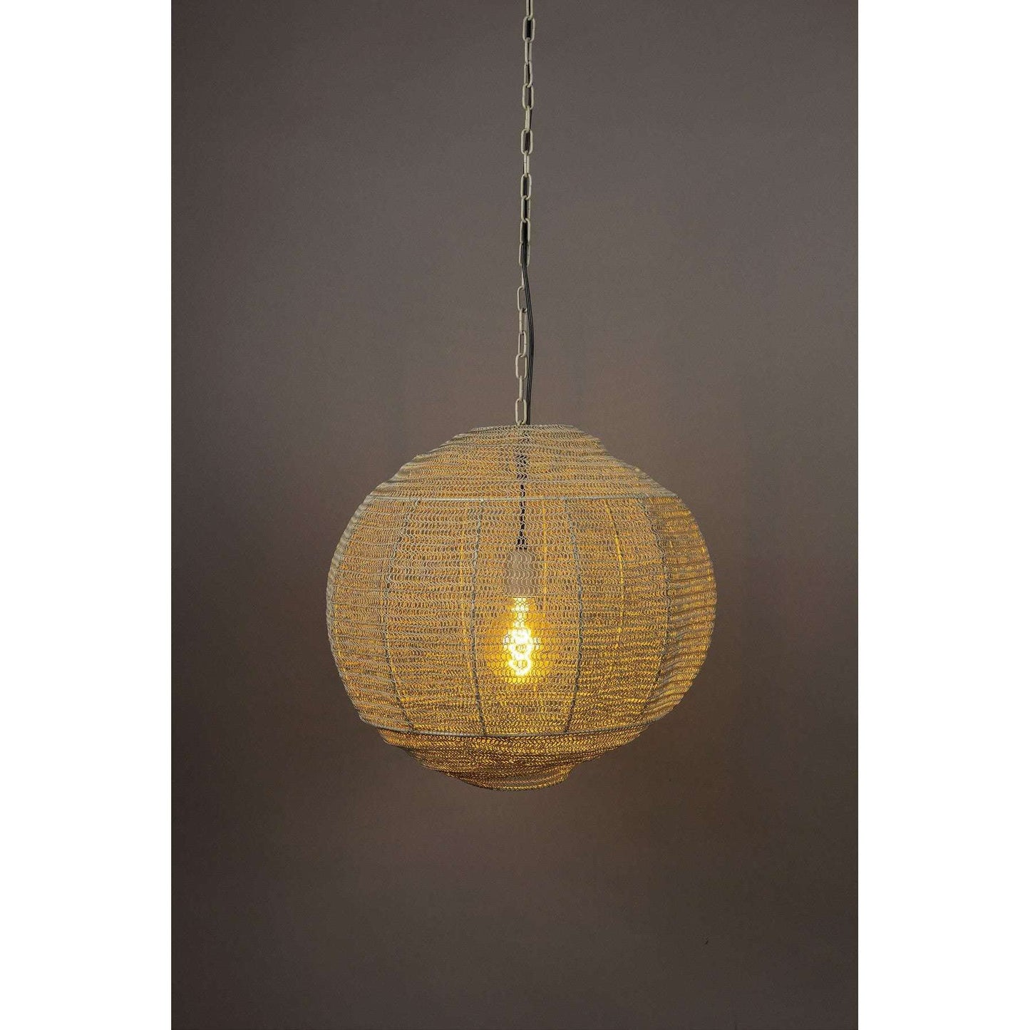 Dutchbone hanglamp Meezan grijs M