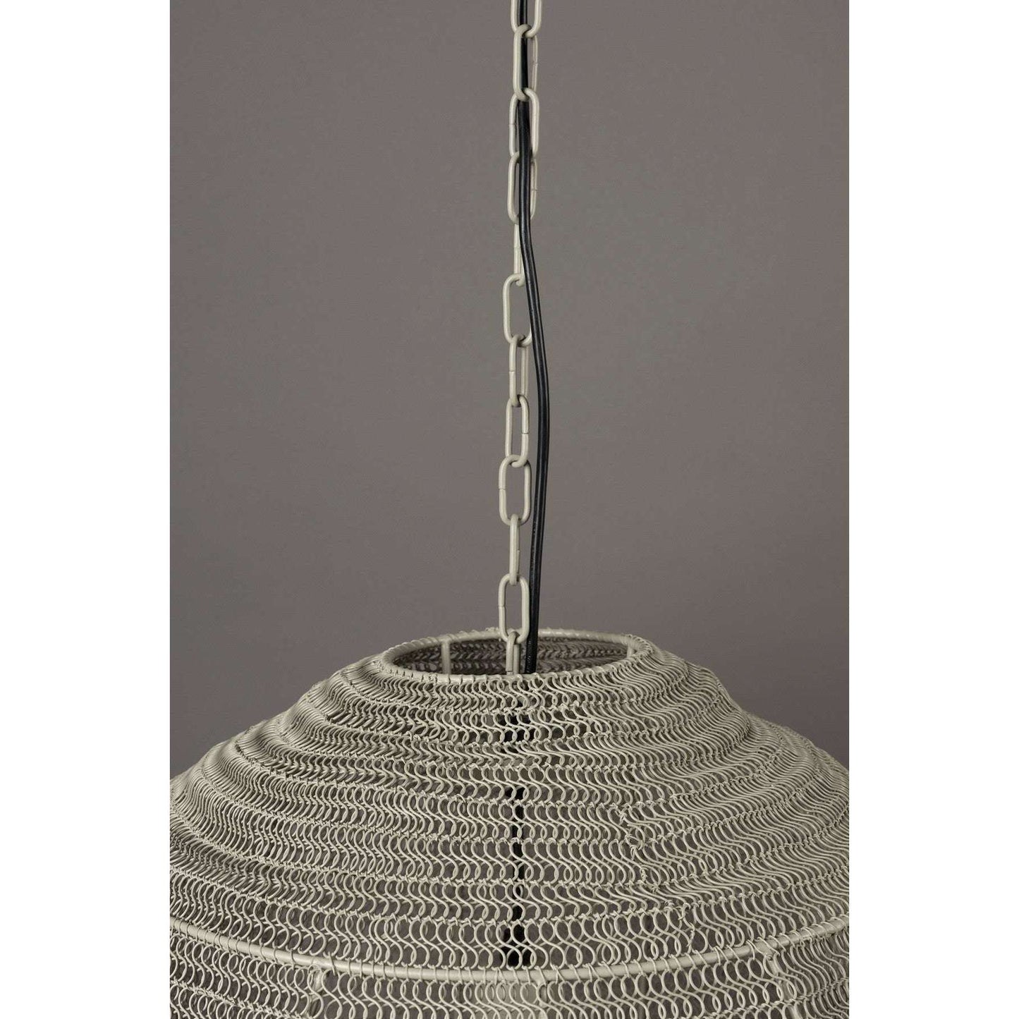 Dutchbone hanglamp Meezan grijs M