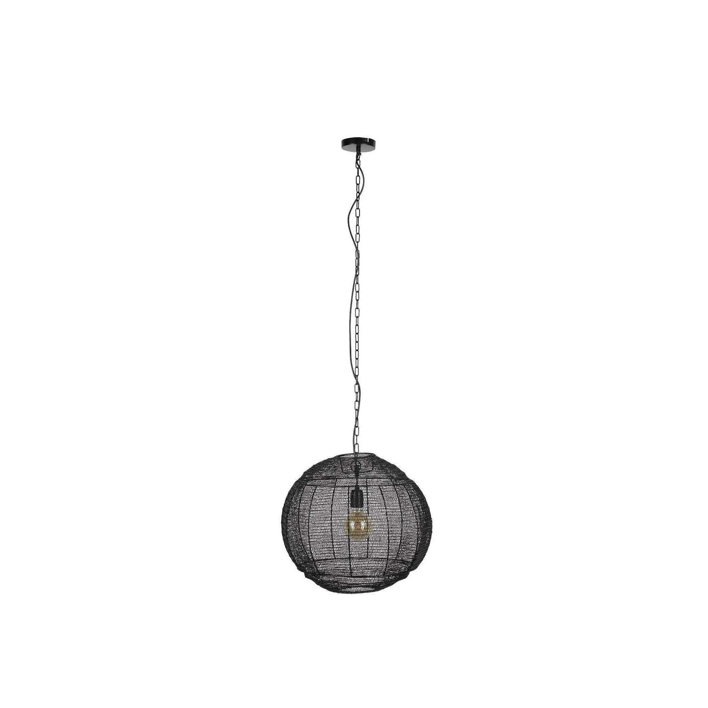Dutchbone hanglamp Meezan zwart M