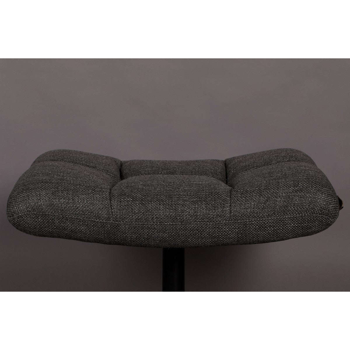 Dutchbone hocker bar donker grijs 51,5 x 67 x 46 cm