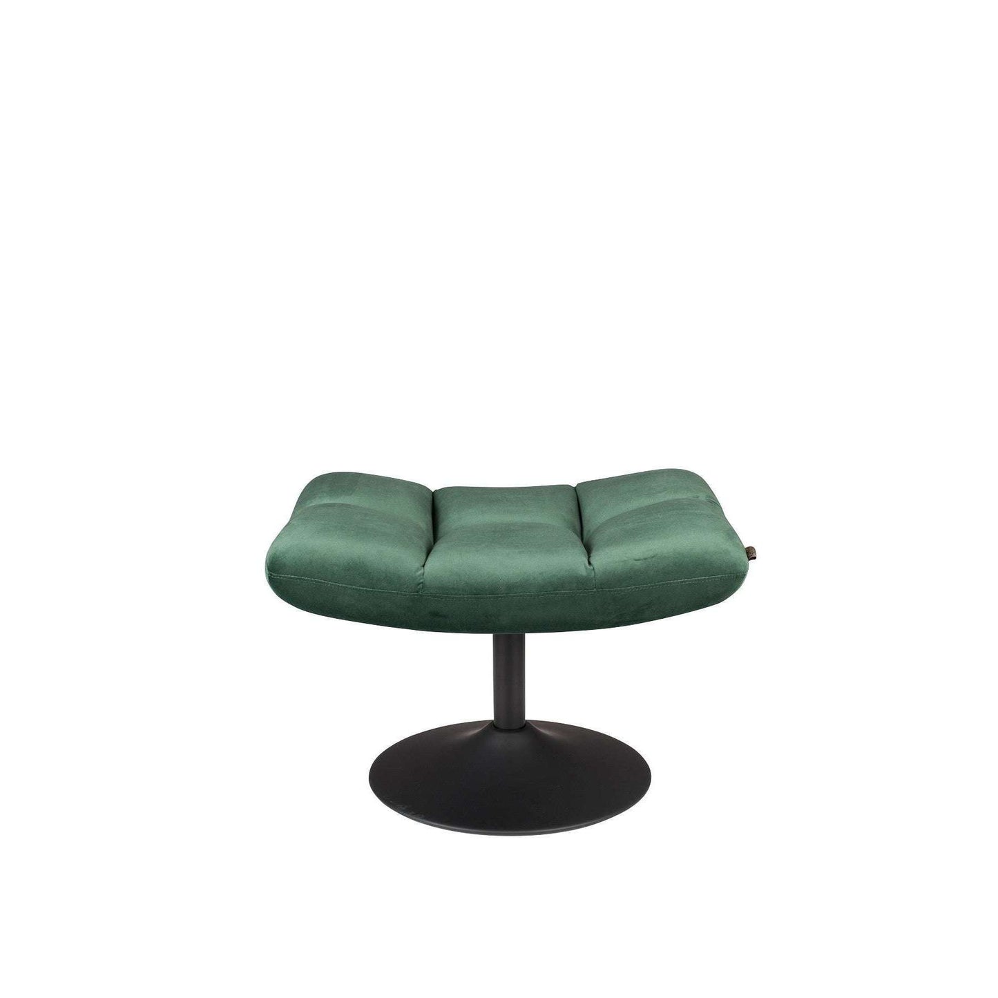 Dutchbone hocker bar velvet groen 51,5 x 67 x 46 cm