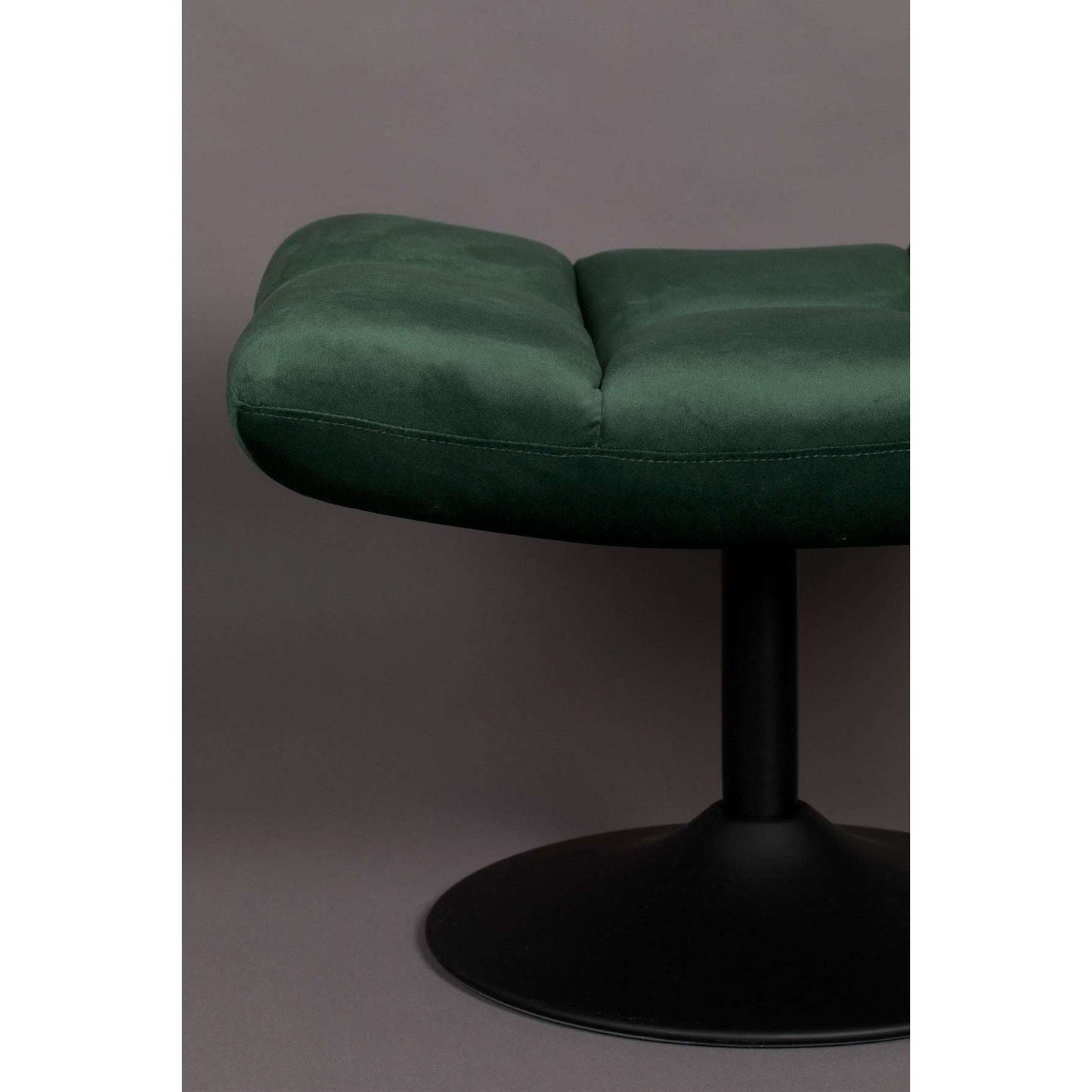 Dutchbone hocker bar velvet groen 51,5 x 67 x 46 cm