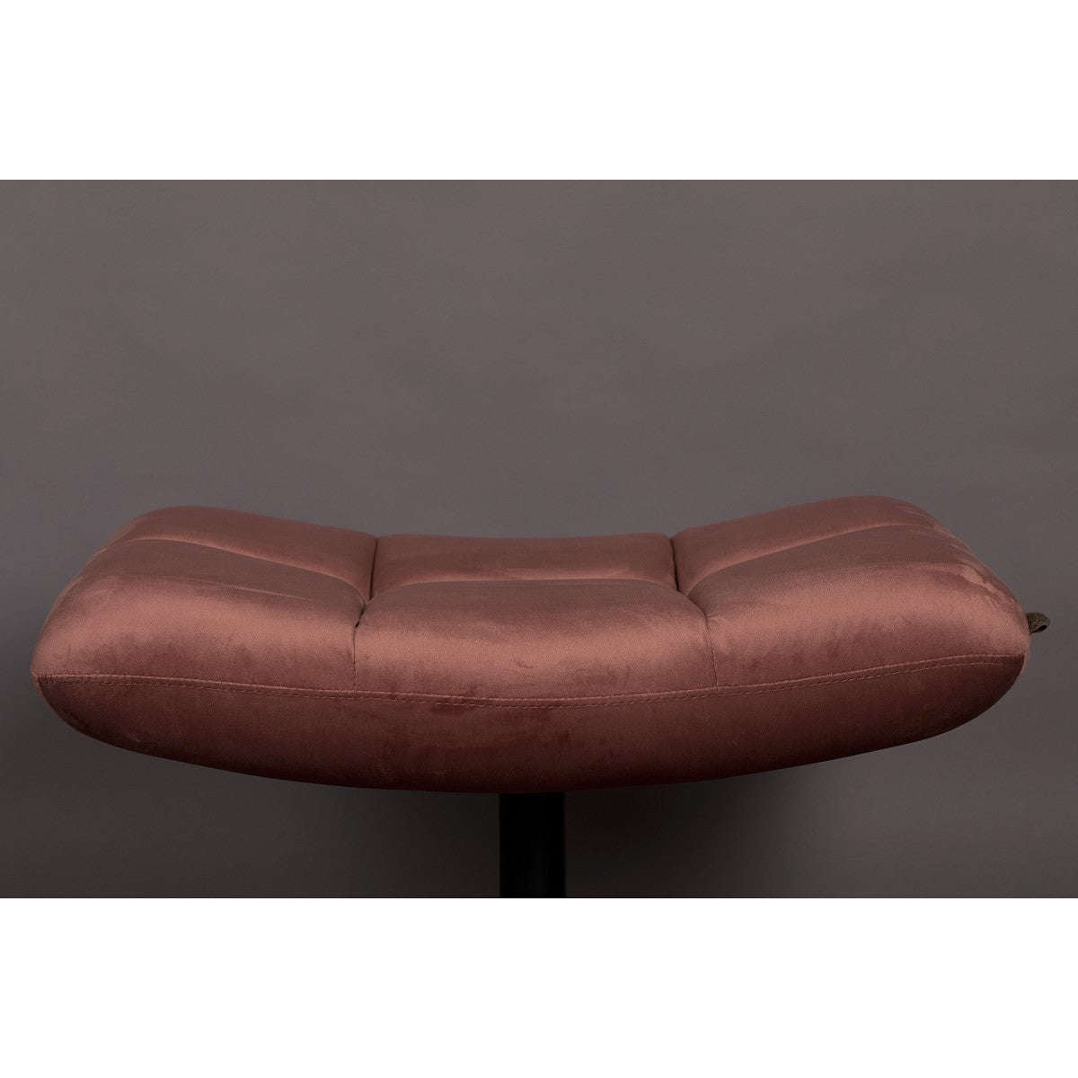 Dutchbone hocker bar velvet oud roze 51,5 x 67 x 46 cm