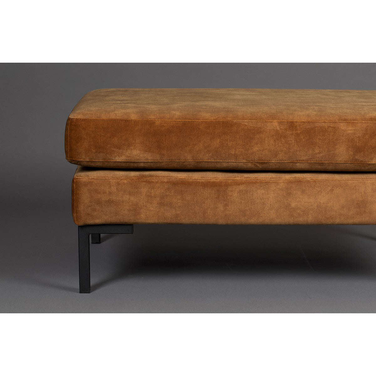 Dutchbone hocker houda caramel 64 x 94 x 44 cm