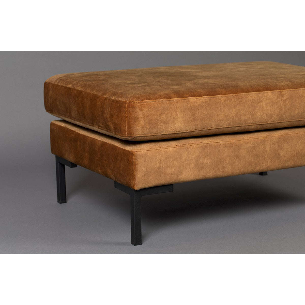 Dutchbone hocker houda caramel 64 x 94 x 44 cm