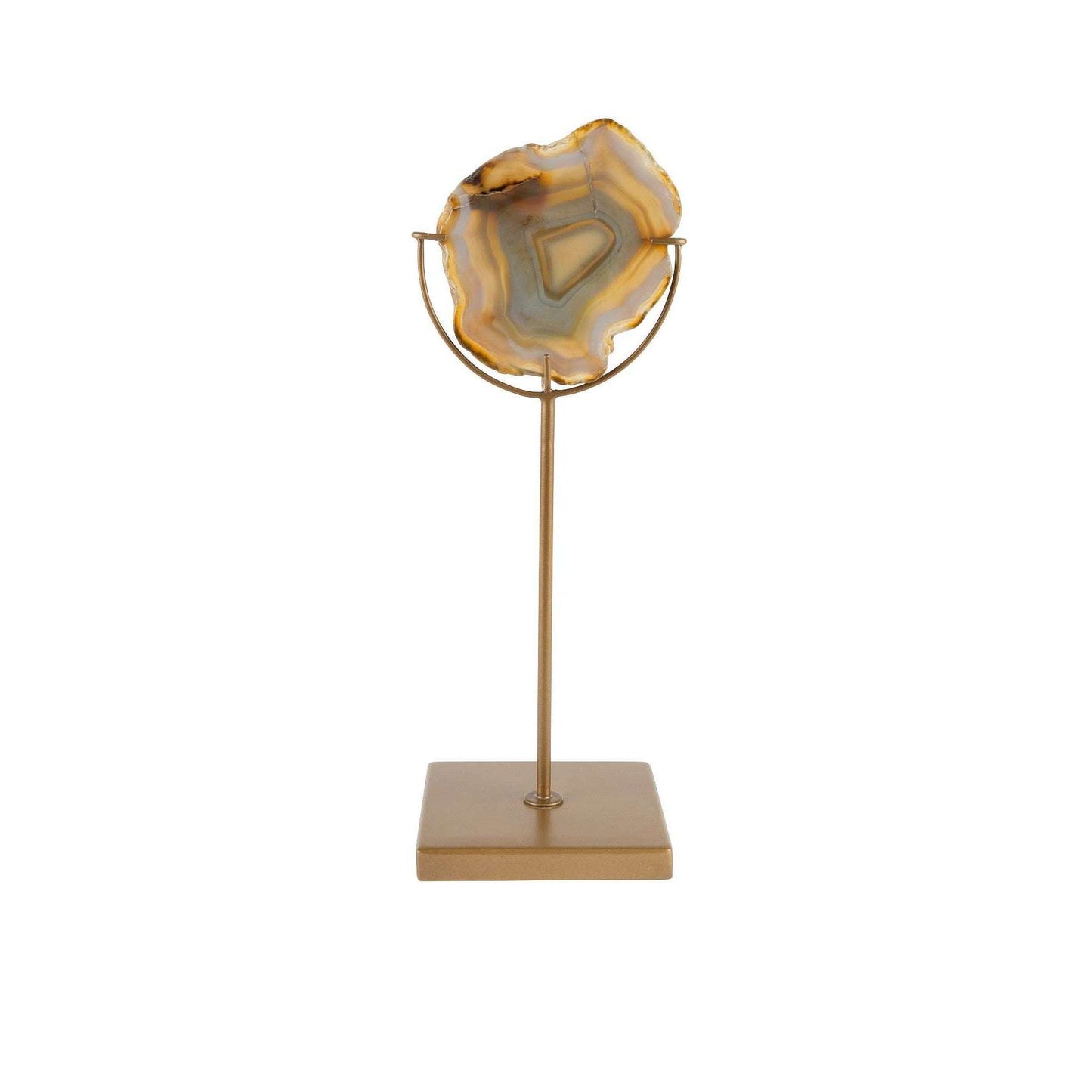 Dutchbone kandelaar gem geel 10 x 10 x 30 cm