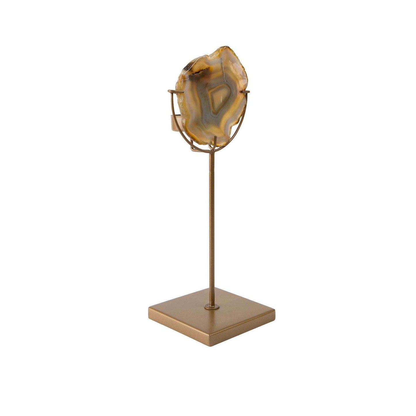 Dutchbone kandelaar gem geel 10 x 10 x 30 cm