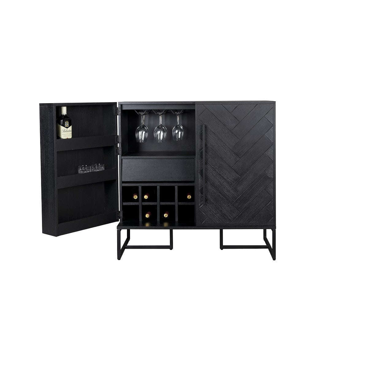 Dutchbone kast Class zwart