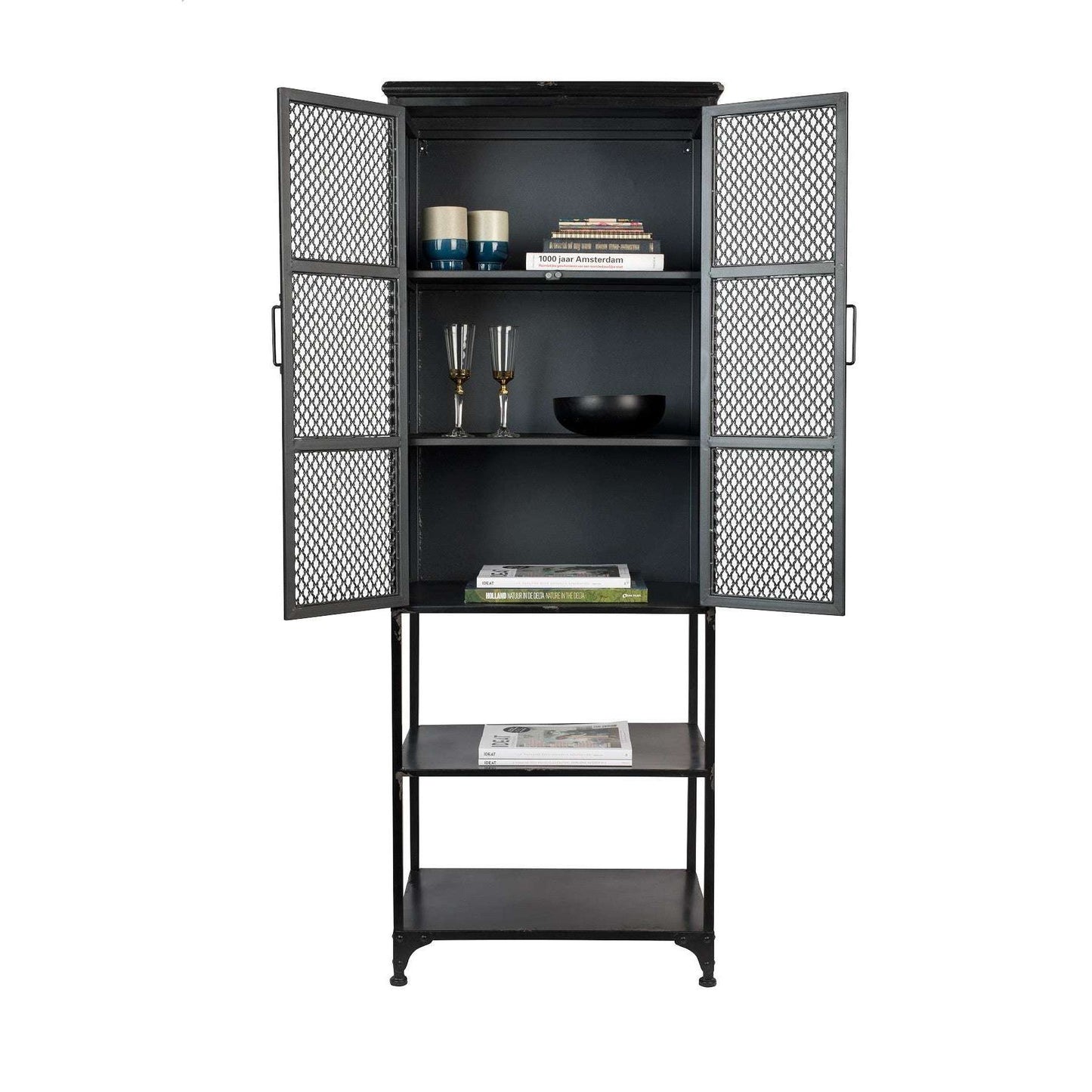 Dutchbone kast denver high 39 x 60 x 160,5 cm
