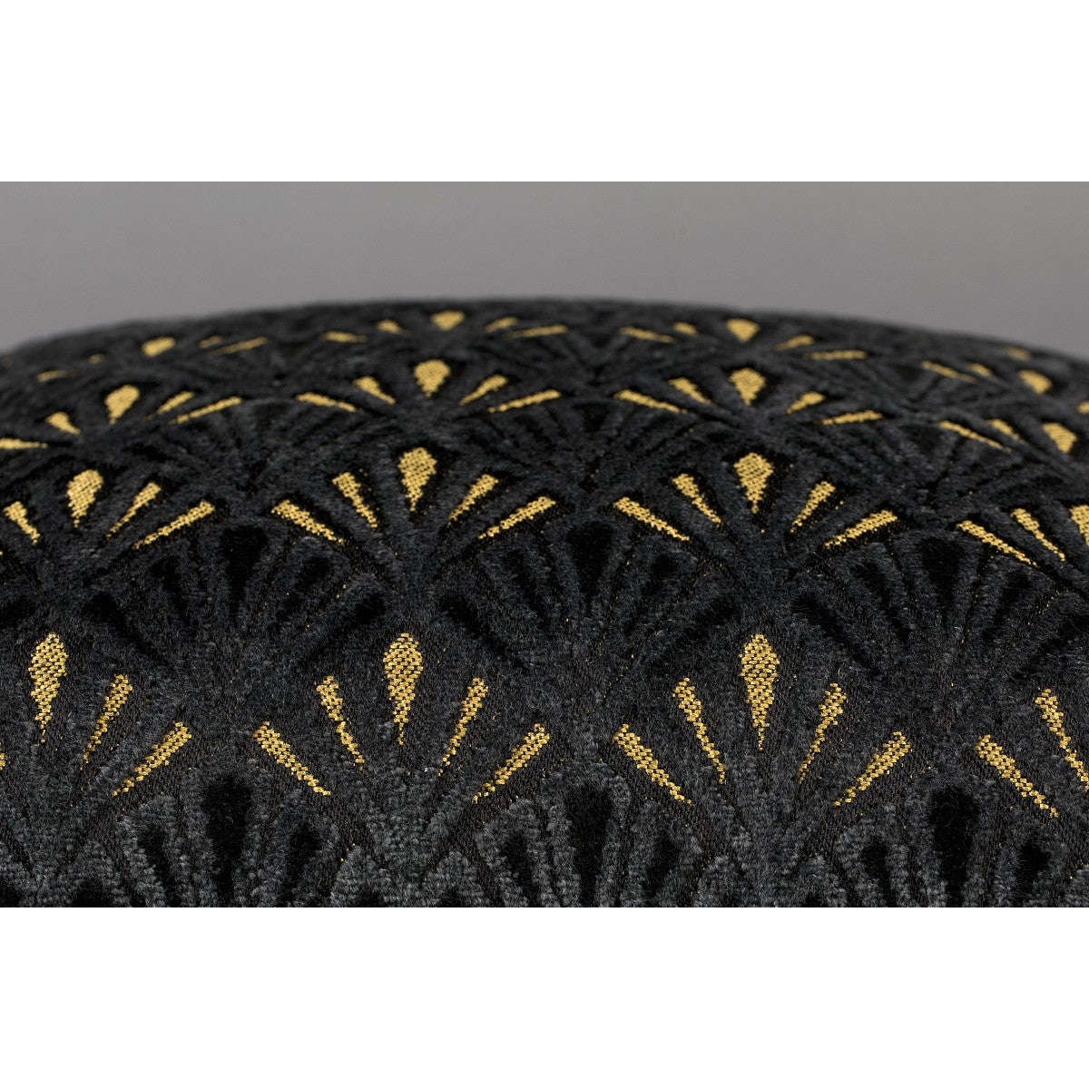 Dutchbone kussen daisy goud 45 x 45 x 12 cm