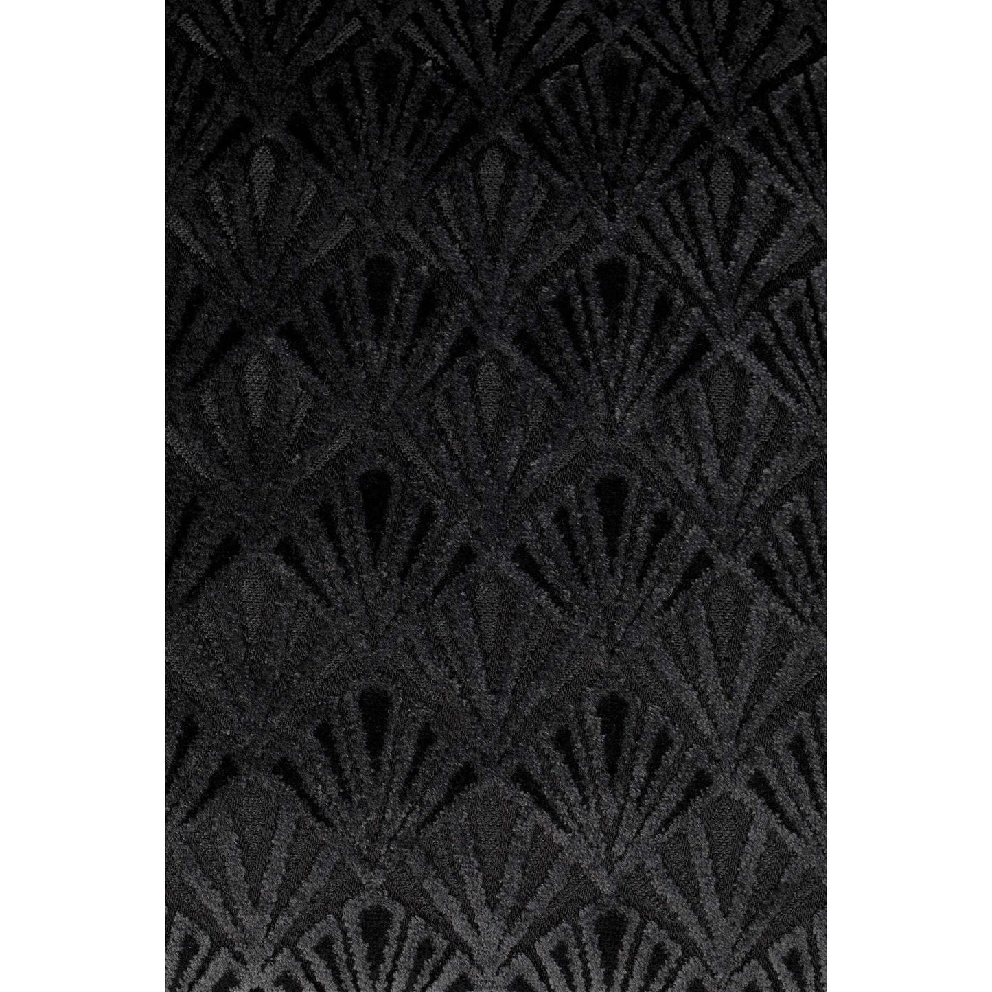 Dutchbone kussen daisy zwart 45 x 45 x 12 cm