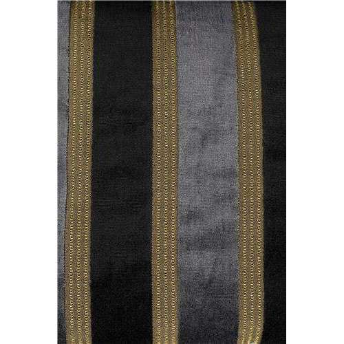 Dutchbone kussen scott zwart/grijs 45 x 45 x 12 cm